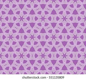 Decorative floral ornament. seamless pattern. silver, purple color. vector illustration. for interior design, wallpaper, invitation