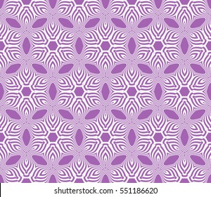 Decorative floral ornament. seamless pattern. silver, purple color. vector illustration. for interior design, wallpaper, invitation