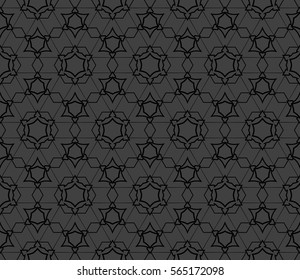 Decorative floral ornament. seamless pattern. vector illustration. for interior design, wallpaper, invitation