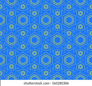 Decorative floral ornament. seamless pattern. vector illustration. for interior design, wallpaper, invitation