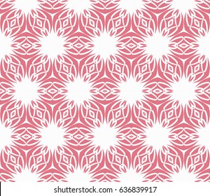 Decorative floral ornament. seamless pattern. vector illustration. for interior design, wallpaper, invitation