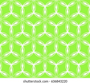 Decorative floral ornament. seamless pattern. vector illustration. for interior design, wallpaper, invitation