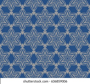 Decorative floral ornament. seamless pattern. vector illustration. for interior design, wallpaper, invitation