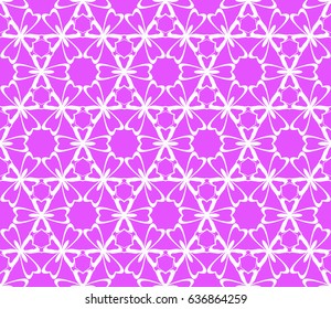 Decorative floral ornament. seamless pattern. vector illustration. for interior design, wallpaper, invitation