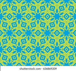Decorative floral ornament. seamless pattern. vector illustration. for interior design, wallpaper, invitation