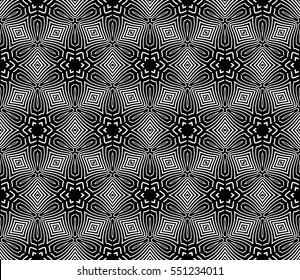 decorative floral ornament. vector illustration. for interior design, wallpaper, paper fill.