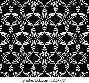 decorative floral ornament. vector illustration. for interior design, wallpaper, paper fill.