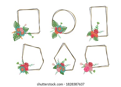 Decorative Floral Ornament For a Wedding 