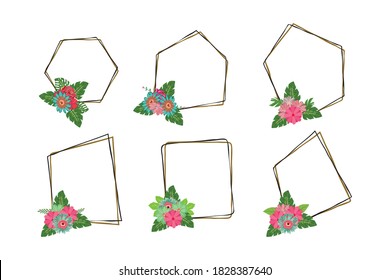 Decorative Floral Ornament For a Wedding 