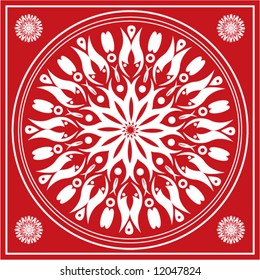 decorative floral pattern