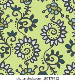 Decorative floral pattern