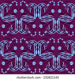 Decorative floral pattern 