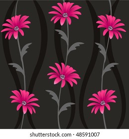 decorative floral pattern, background