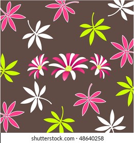 decorative floral pattern, background