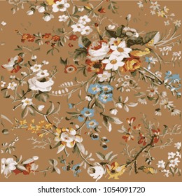 Decorative Floral Pattern Texture