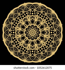 decorative floral pattern. vector illustration. for invitation, greeting card, wallpaper, design, print