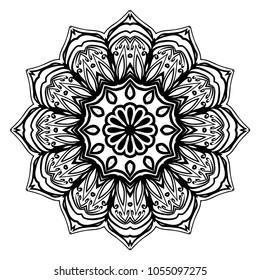 decorative floral pattern. vector illustration. for invitation, greeting card, wallpaper, design, print