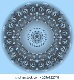 decorative floral pattern. vector illustration. for invitation, greeting card, wallpaper, design, print