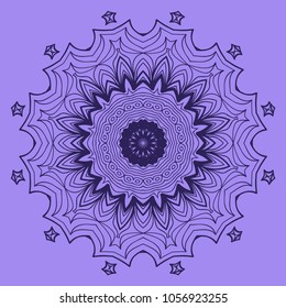 decorative floral pattern. vector illustration. for invitation, greeting card, wallpaper, design, print