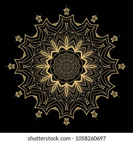decorative floral pattern. vector illustration. for invitation, greeting card, wallpaper, design, print