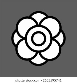 Un anillo floral decorativo en formato EPS de Vector. Ideal para invitaciones, logotipos y decoraciones.