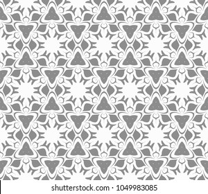 decorative floral seamless pattern. art deco vector illustration. for invitation, greeting card, wallpaper, interior