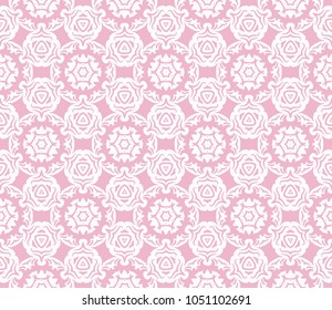 decorative floral seamless pattern. art deco vector illustration. for invitation, greeting card, wallpaper, interior