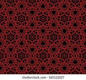 decorative floral seamless pattern background. Luxury texture for wallpaper, invitation. Vector illustration