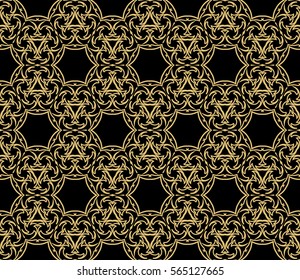decorative floral seamless pattern background. Luxury texture for wallpaper, invitation. Vector illustration