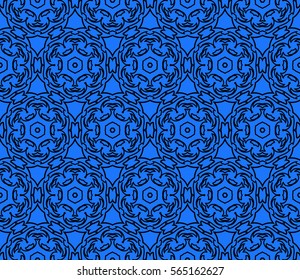 decorative floral seamless pattern background. Luxury texture for wallpaper, invitation. Vector illustration