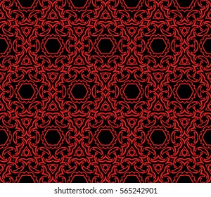 decorative floral seamless pattern background. Luxury texture for wallpaper, invitation. Vector illustration