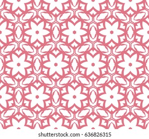 decorative floral seamless pattern background. texture for wallpaper, invitation. Vector illustration