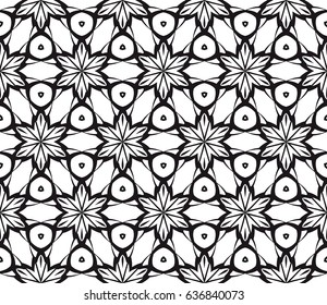 decorative floral seamless pattern background. texture for wallpaper, invitation. Vector illustration