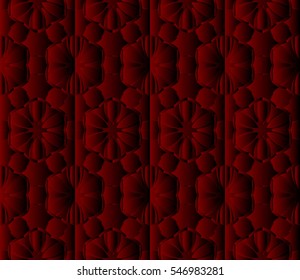 decorative floral seamless pattern.red color. vector illustration. for invitation, greeting card, wallpaper, interior design