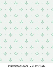 Decorative floral seamless pattern design. Vector illustration.