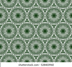 decorative floral seamless pattern. green, gold color. Stylish ornamental texture. vector illustration. for invitation, wallpaper, interior design