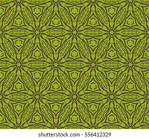 decorative floral seamless pattern. lace ornament. Vector illustration. for design invitation, background, wallpaper