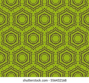 decorative floral seamless pattern. lace ornament. Vector illustration. for design invitation, background, wallpaper