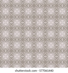 decorative floral seamless pattern. lace ornament. Vector illustration. for design invitation, background, wallpaper