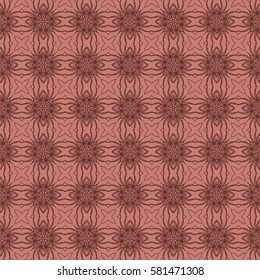 decorative floral seamless pattern. lace ornament. Vector illustration. for design invitation, background, wallpaper