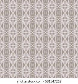 decorative floral seamless pattern. lace ornament. Vector illustration. for design invitation, background, wallpaper