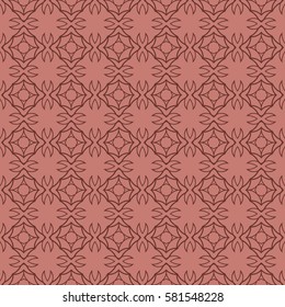 decorative floral seamless pattern. lace ornament. Vector illustration. for design invitation, background, wallpaper