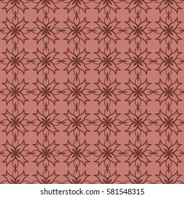 decorative floral seamless pattern. lace ornament. Vector illustration. for design invitation, background, wallpaper