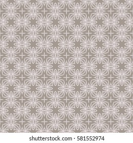 decorative floral seamless pattern. lace ornament. Vector illustration. for design invitation, background, wallpaper