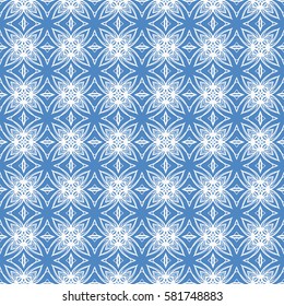 decorative floral seamless pattern. lace ornament. Vector illustration. for design invitation, background, wallpaper