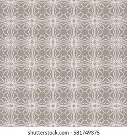 decorative floral seamless pattern. lace ornament. Vector illustration. for design invitation, background, wallpaper