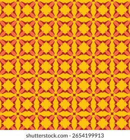 Decorative Floral Seamless Pattern Vector