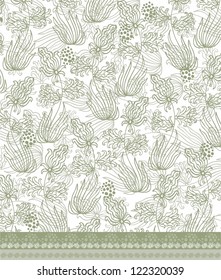 decorative floral texture