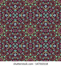 Decorative floral texture