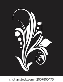 Decorative Floral vector and Floral logo